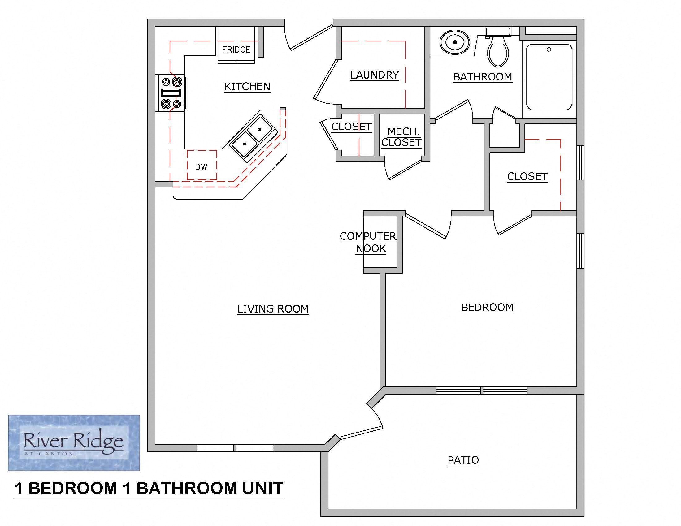 Floor Plans of River Ridge at Canton in Canton, GA